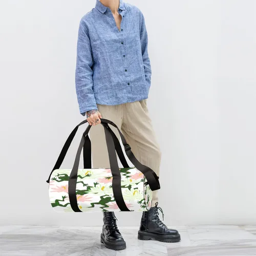 Miniatura 4 de Bolsa de lona de rana rebotadora con correa de hombro desmontable, bolsa deportiva para gimnasio, bolsa deportiva para estudiantes, 17.6 x 9 x 9