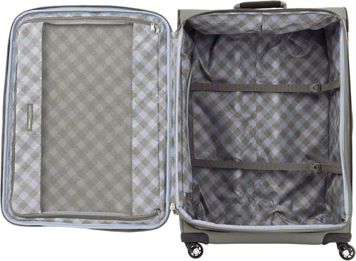 Miniatura 166 de Travelpro Maxlite 5 - Juego de 2 piezas de equipaje de mano de tela, expandibles con 4 ruedas giratorias, bolso blando para debajo del asiento, Negro