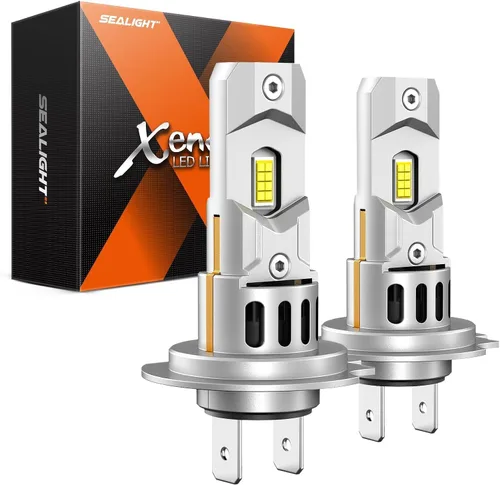 Miniatura 10 de SEALIGHT Bombillas LED antiniebla 9007/HB5, 8 bombillas de uso todoterreno PowerSports, luz de conducción 9007, 6000 K blanco, Plug-N-Play, paquete