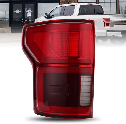 Conjunto de luz trasera LED para Ford F150 2018 2019 2020 con lámpara trasera de punto ciego KL3Z13405B (lado izquierdo del conductor)