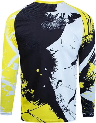 Miniatura 2 de Camiseta de ciclismo de montaña para hombre, manga larga, MTB Off-Road, Motocross, de secado rápido, para descenso y motocross