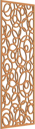 Miniatura 180 de Latrobe Paneles de pared decorativos de madera con calado, 9 3/8 pulgadas de ancho x 24 3/8 pulgadas de alto x 3/8 de alto, roble rojo rojo (Red Oak)