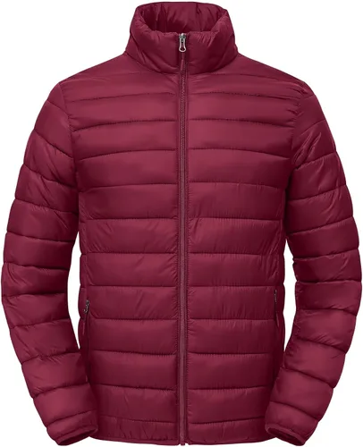 Miniatura 8 de Abrigos de invierno para hombre, térmicos, ligeros, acolchados, impermeables, cálidos, con bolsillos con cremallera