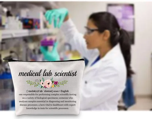Miniatura 7 de G2TUP Regalo de científico de laboratorio médico Definición de científico de laboratorio médico Bolsa de maquillaje Bolsa de cosméticos