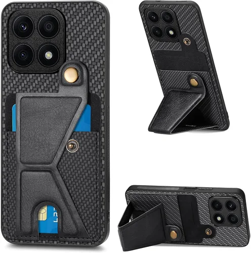Miniatura 9 de Funda para Xiaomi Poco M5s 4G, Funda para Redmi Note 10 4G / Note 10S 4G / Note 11 SE (India) Funda de cuero PU ranuras para tarjetas Soporte