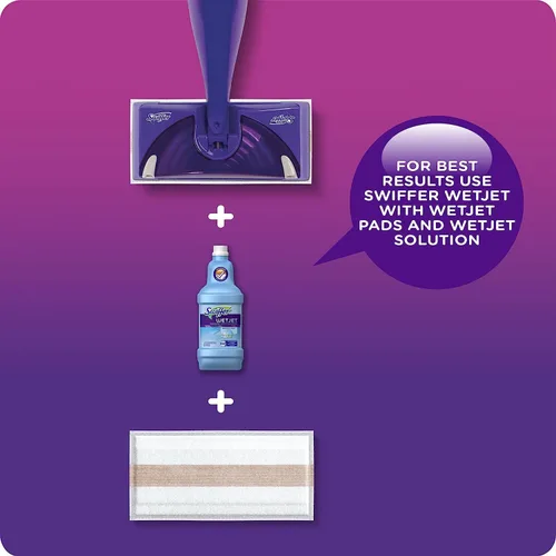 Miniatura 2 de Recambio de solución limpiadora de pisos Swiffer, lavanda, 42.2 onzas líquidas, paquete de 4
