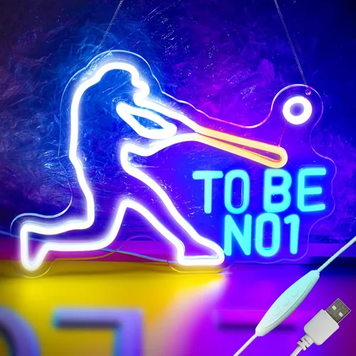 Miniatura 23 de Good Vibe - Letrero de neón con luces LED de neón rosadas, decoración de pared para dormitorio, letrero LED alimentado por USB para decoración
