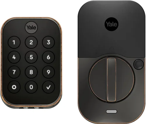 Miniatura 18 de Yale Assure Lock 2 con Wi-Fi – Cerradura inteligente de níquel satinado para puerta delantera con teclado, control de aplicaciones, llave