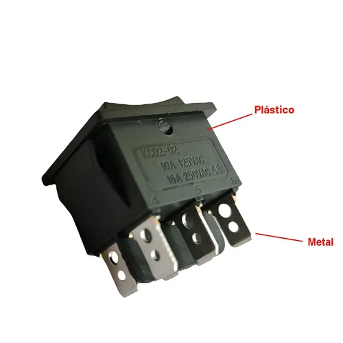 Miniatura 5 de 2 unids 6V 12V interruptor de marcha atrás para montar en coche de juguete niños Trax piezas de repuesto ruedas accionadas hacia adelante parada