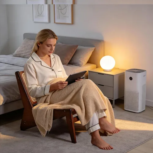 Miniatura 7 de MBOOYOME Silla decorativa moderna de mediados de siglo para sala de estar, silla baja con marco de madera maciza, cómodo sillón para dormitorio