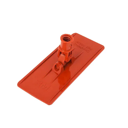 Miniatura 4 de 3M Doodlebug - Soporte para almohadilla de piso, 9 x 3.75 pulgadas, color naranja, soporte de plástico duradero para almohadillas de limpieza