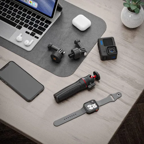 Miniatura 3 de Kit de montaje de base de liberación rápida para GoPro, succión magnética y adaptador de bloqueo giratorio compatible con GoPro Hero 13 12 11 10 9 8