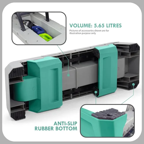 Miniatura 7 de leikefitness Plataforma aeróbica multifuncional con plataforma de entrenamiento de cable, banco de mancuernas ajustable, banco de pesas