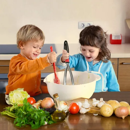 Miniatura 2 de Joyoldelf Machacador de patatas resistente, herramienta de cocina integrada de acero inoxidable y triturador de alimentos/triturador de patatas