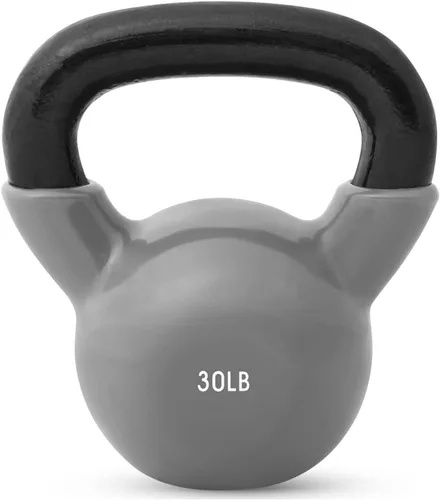 Miniatura 11 de JFIT Kettlebell Weights Vinyl Coated Iron
