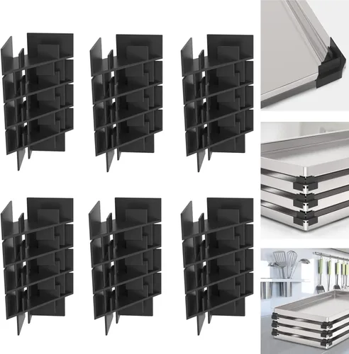 Miniatura 8 de 16 bandejas apiladoras de bandejas para secadora de congelación derecha de cosecha, accesorios de secadora compatibles con bandejas Harvest Right