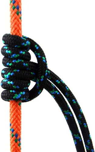 Miniatura 3 de GM CLIMBING 8mm (5/16in) Cuerda de Accesorio de Cuerda de Cordón Doble Trenzado Pre Cortada CE/UIAA Negro
