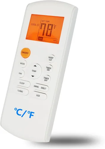 Mando a distancia de repuesto compatible con aire acondicionado Midea MRCOOL FRIMEC Klimaire AC R57B1/BGE RG52A2/BGEFU1 RG57/BGE RG57A/BGE