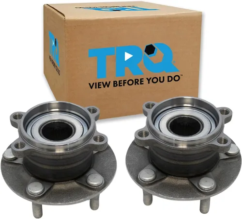 Miniatura 60 de TRQ Juego de conjunto de rodamiento de rueda delantera y buje de 2 piezas Compatible con Chevrolet Cobalt 2005-2010 HHR 2006-2011 Pontiac G5