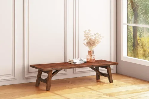 Miniatura 5 de Rasmus Accent Plant Table [Cepillo de alambre castaño]