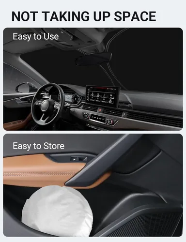 Miniatura 318 de Proadsy Parasol plegable para parabrisas delantero 2026, ajuste personalizado, accesorios para CRV SUV LX EX EX-L EX-L Navi Touring 2017-2022