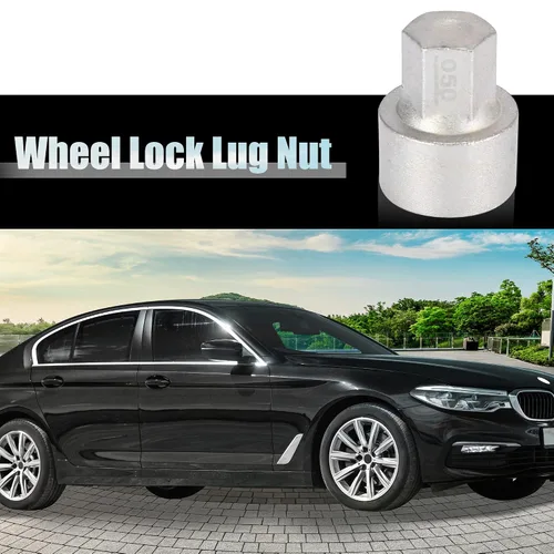 Miniatura 20 de X AUTOHAUX 041 Llave de bloqueo de rueda de coche Tuerca antirrobo Tuerca de extracción de tornillo Llave de bloqueo de rueda para BMW 3 5 7 Series