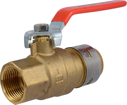 Miniatura 11 de SharkBite Válvula de bola máxima de 3/4 x 3/4 pulgadas con conector FNPT, empuje para conectar accesorios de plomería de latón, tubo PEX, cobre