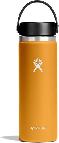 Miniatura 58 de Hydro Flask - Botella de agua de acero inoxidable aislada - Boca ancha con tapa flexible, sin derrame, a prueba de fugas y recargable de 40 oz Negro