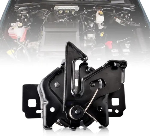 Miniatura 7 de Ensamblaje del pestillo del capó delantero izquierdo compatible con Ford Fusion 2013-2020 de 4 puertas, sustituye a DS7Z16701A DS7Z16701B