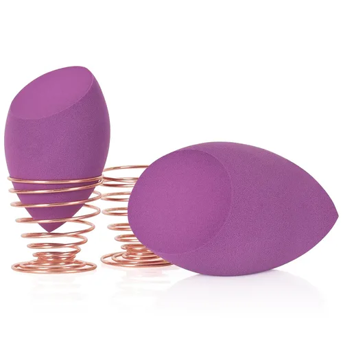 Miniatura 7 de OtNiap Esponjas de belleza de maquillaje extra grandes XL - El producto contiene: 1 pequeño (3.1 in) 1 extra grande (4.3 in) y 2 soportes de esponja