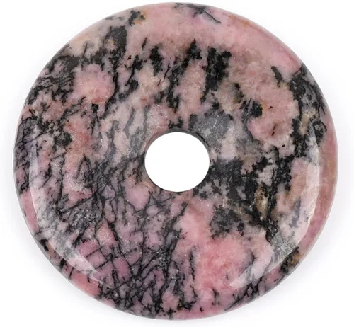 Miniatura 31 de GEM-Inside Rock Quartz Gemstone Loose Beads Genuine Natural Doubt Pink Ring Crystal Energy Stone Power para aretes colgantes, fabricación de joyas