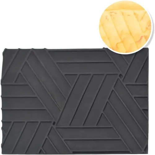 Miniatura 3 de Alfombrilla de silicona Mousse Roll Swiss Roll Textura Mat Geometría Encaje Fondant Mat Pastelería Resina Molde Pastel
