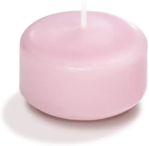 Miniatura 88 de yummi Caja de 18 velas flotantes color rojo rubí de 3 pulgadas
