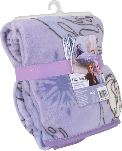 Miniatura 2 de Disney Frozen 2 - Manta para niños pequeños de Elsa y Nokk, felpa súper suave de 40 x 50 pulgadas, manta para viajes, cochecito y acurrucarse