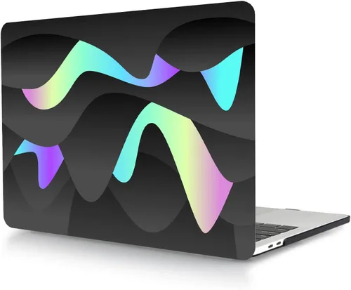 Miniatura 24 de Funda rígida compatible con MacBook Air de 13 pulgadas 2017 2016 2015 2014 2013 2012 2011 2010 modelo A1466 A1369, impresión a color, carcasa rígida