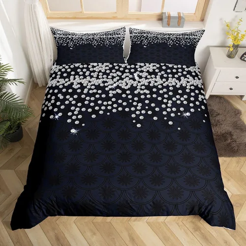 Miniatura 9 de Feelyou Love Gymnastics - Juego de ropa de cama de gimnasia para niñas y niños, ejercicios de suelo, ballet, funda de edredón decorativa de Multi 902