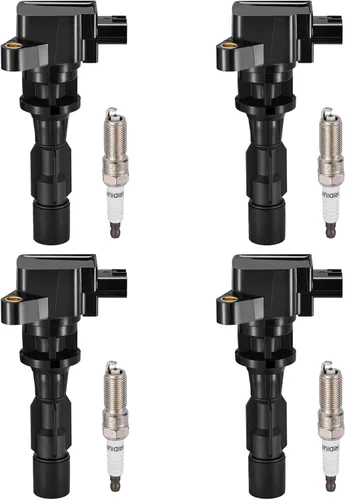 Miniatura 40 de BDFHYK Paquete de bobinas de encendido UF-735 y bujías de iridio SP539 compatibles con Fusion 1.5L L4 2014-2020 Escape 1.5L L4 2017-2019 DS7Z12029A