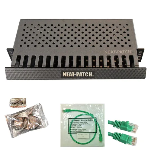 Miniatura 12 de Neat Patch MINI 1U Unidad de gestión de cables de bajo perfil