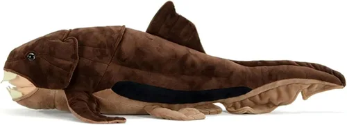 Simulation Deng's Fish - Juguete de peluche de 23.62 pulgadas, suave y realista, para niños, decoración del hogar