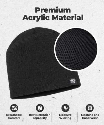 Miniatura 2 de Gorro original Gorro de punto suave Cálido y duradero