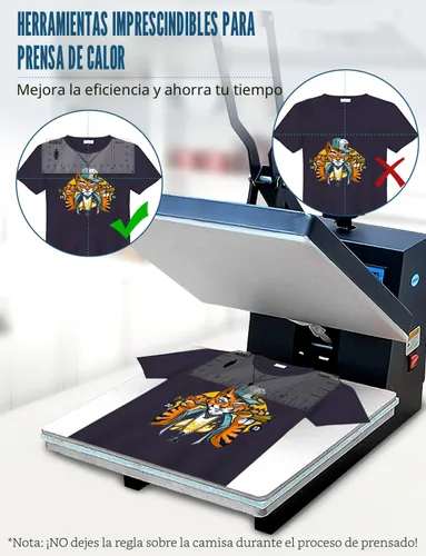 Miniatura 6 de Vowlove Regla de camiseta para una alineación precisa, herramienta de colocación en el centro y el pecho izquierdo para hacer camisas, compatible 01