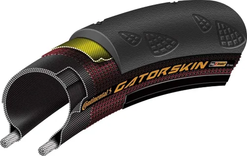 Miniatura 7 de Continental Gatorskin - Neumático de bicicleta de carretera sin cámara con cuentas de alambre, neumático urbano y de turismo resistente