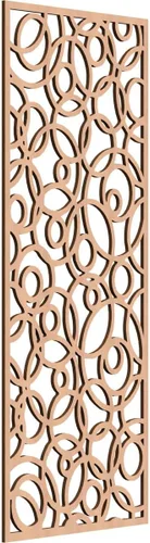 Miniatura 76 de Latrobe Paneles de pared decorativos de madera con calado, 9 3/8 pulgadas de ancho x 24 3/8 pulgadas de alto x 3/8 de alto, roble rojo rojo (Red Oak)