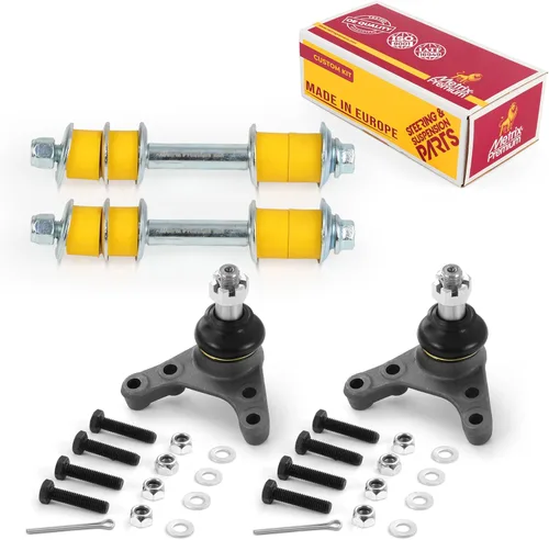 Miniatura 83 de Metrix Premium Chassis Parts - Juego de 4 piezas de articulación de rótula superior y barra estabilizadora delantera para Ford Ranger RWD 1998-2011
