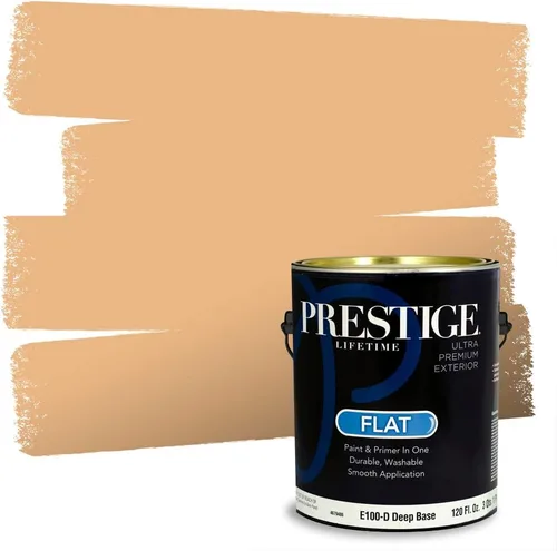 Miniatura 92 de PRESTIGE Pintura exterior e imprimación en uno, bronceado Aberdeen, plano, 1 galón
