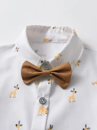 Miniatura 9 de Conjunto de traje de caballero para bebé niño
