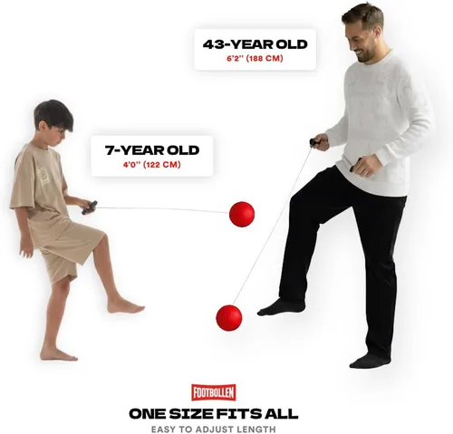 Miniatura 4 de Footbollen Kick Ball - Entrenamiento interactivo de fútbol para niños, adolescentes y adultos Mejora la coordinación pie-ojo, agilidad y control