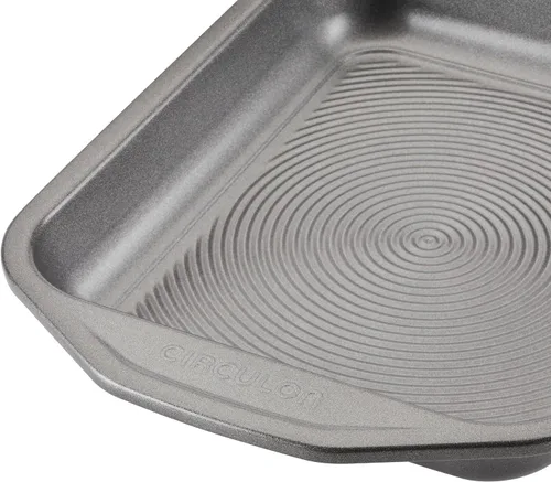 Miniatura 12 de Circulon Total Bakeware - Juego de horno tostador antiadherente y sartén personal para pizza, 4 piezas