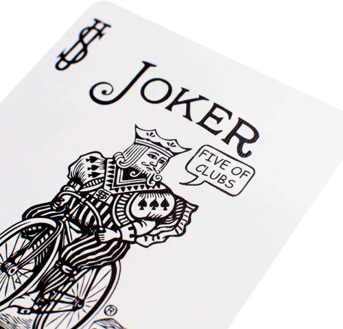 Miniatura 8 de Cartas de cartas de cráneo de bicicleta con 4 cartas mágicas adicionales