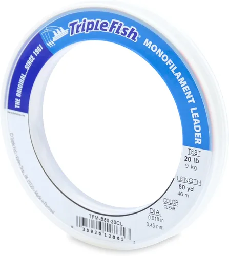 Miniatura 10 de Triple FishMonofilament Leader Claro